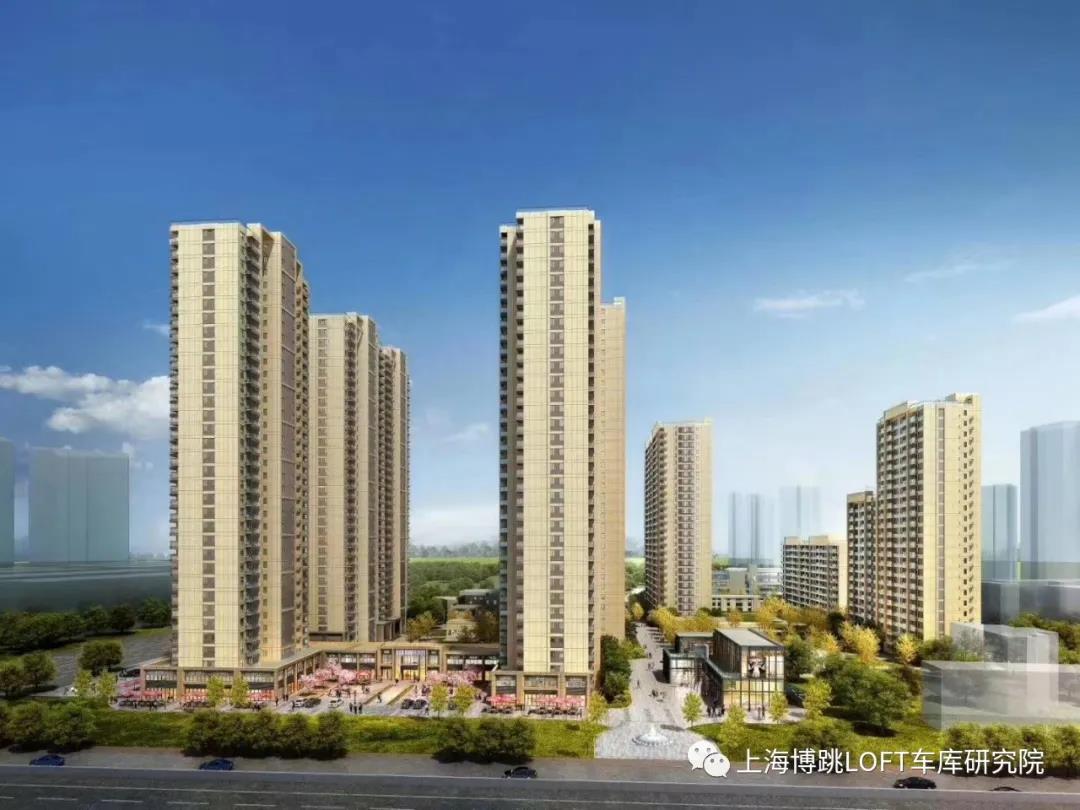 四平采用了LOFT车库武汉当代集团春风十里项目现已结构封顶！